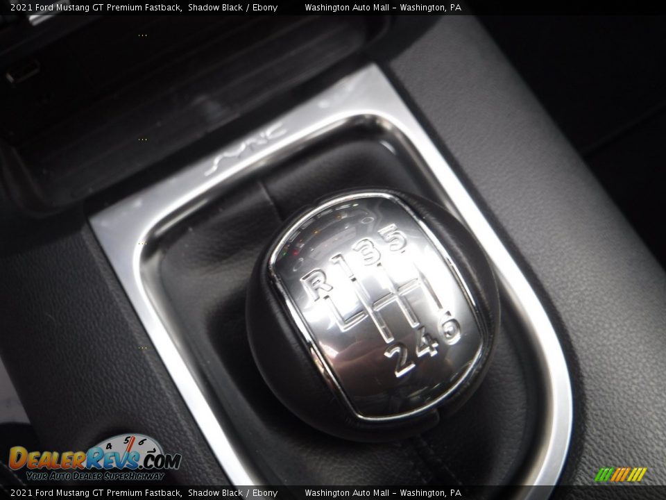 2021 Ford Mustang GT Premium Fastback Shadow Black / Ebony Photo #6