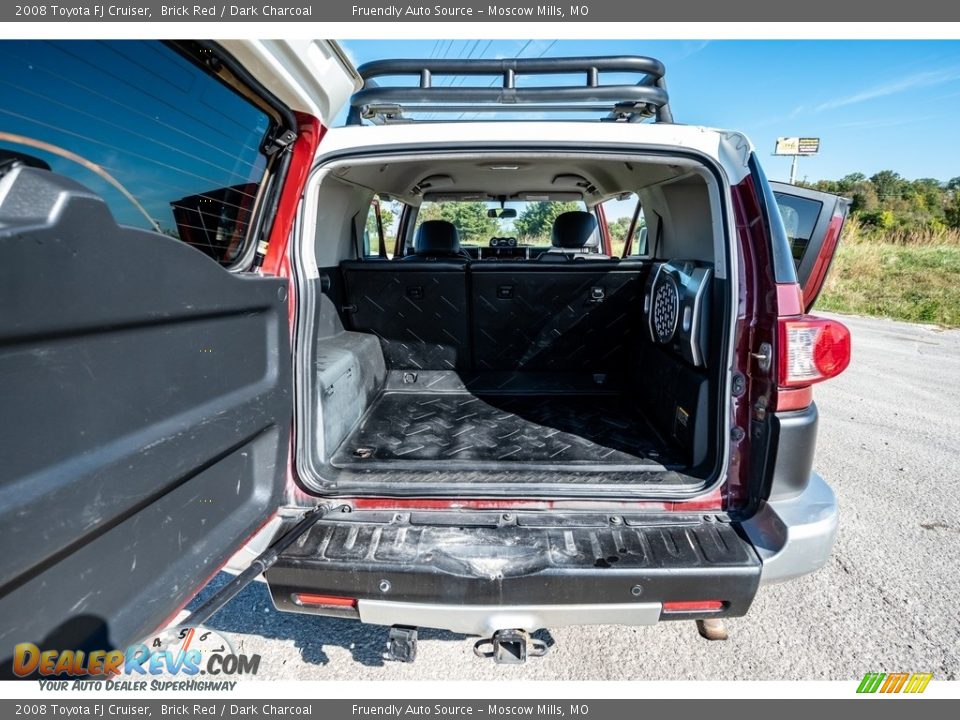 2008 Toyota FJ Cruiser Brick Red / Dark Charcoal Photo #24