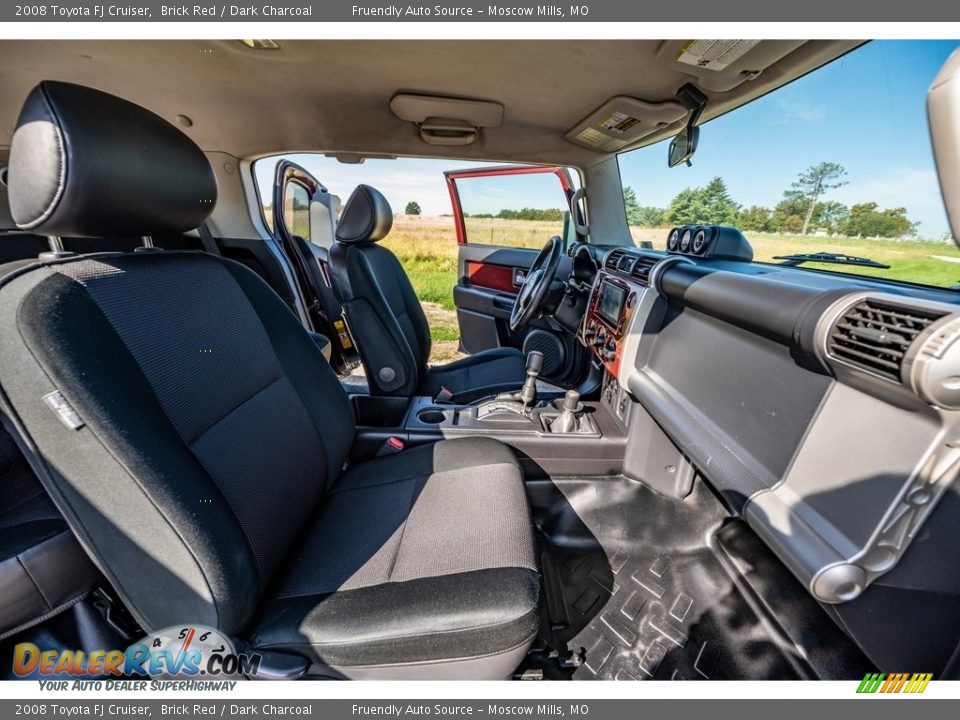 2008 Toyota FJ Cruiser Brick Red / Dark Charcoal Photo #29