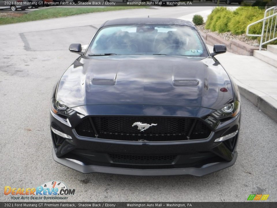 2021 Ford Mustang GT Premium Fastback Shadow Black / Ebony Photo #13