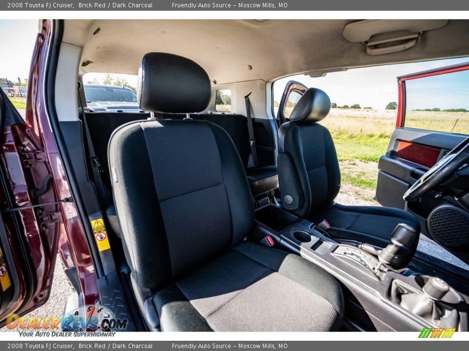 2008 Toyota FJ Cruiser Brick Red / Dark Charcoal Photo #30