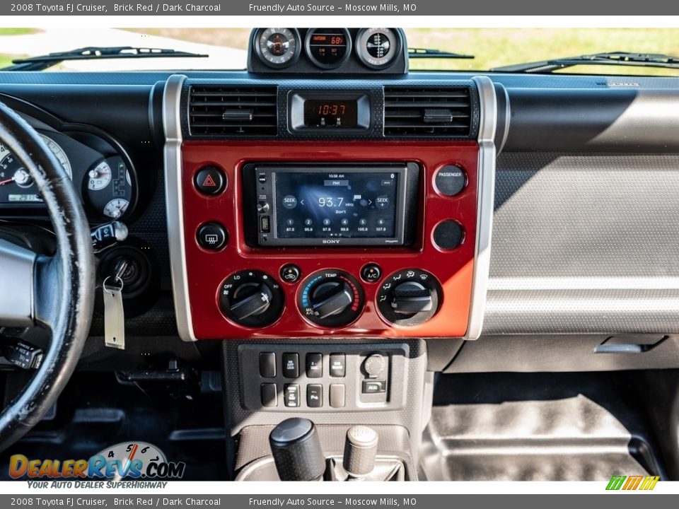 2008 Toyota FJ Cruiser Brick Red / Dark Charcoal Photo #32