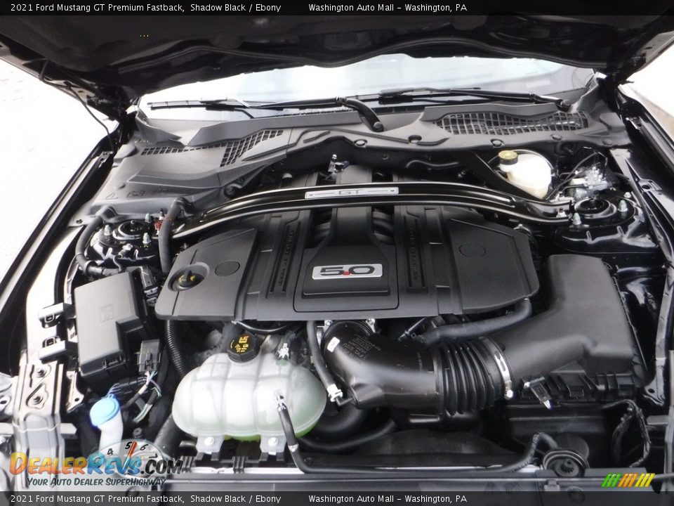 2021 Ford Mustang GT Premium Fastback 5.0 Liter DOHC 32-Valve Ti-VCT V8 Engine Photo #19
