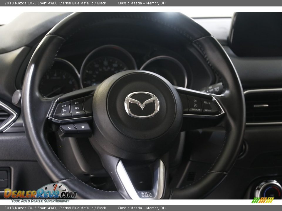 2018 Mazda CX-5 Sport AWD Eternal Blue Metallic / Black Photo #7