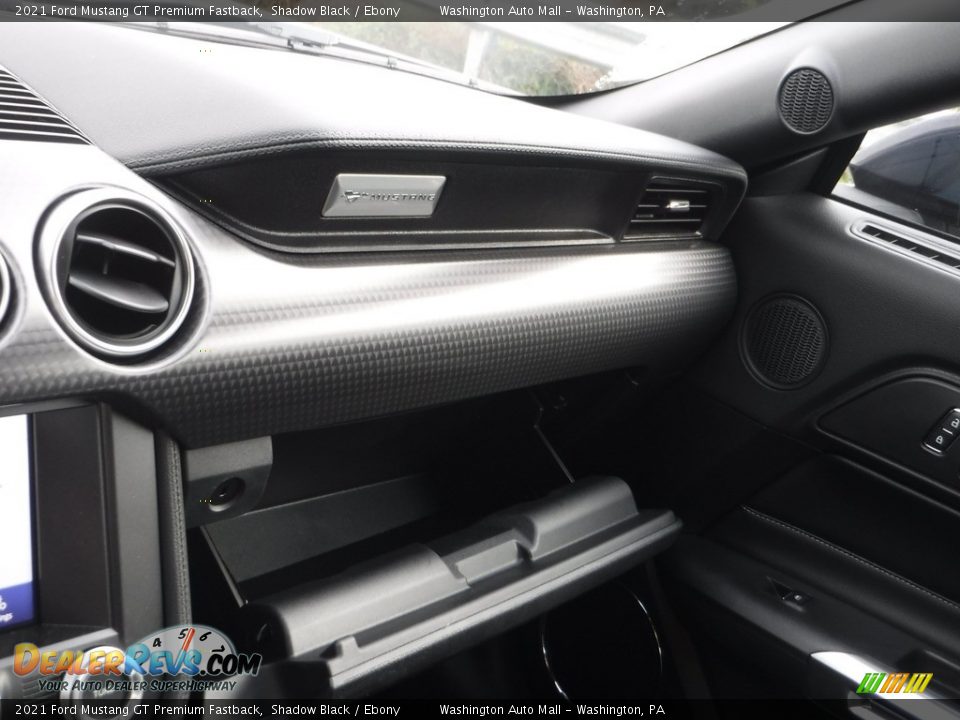 2021 Ford Mustang GT Premium Fastback Shadow Black / Ebony Photo #29