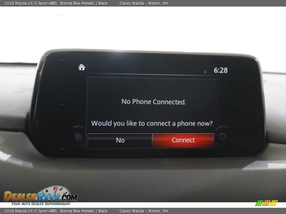 2018 Mazda CX-5 Sport AWD Eternal Blue Metallic / Black Photo #10