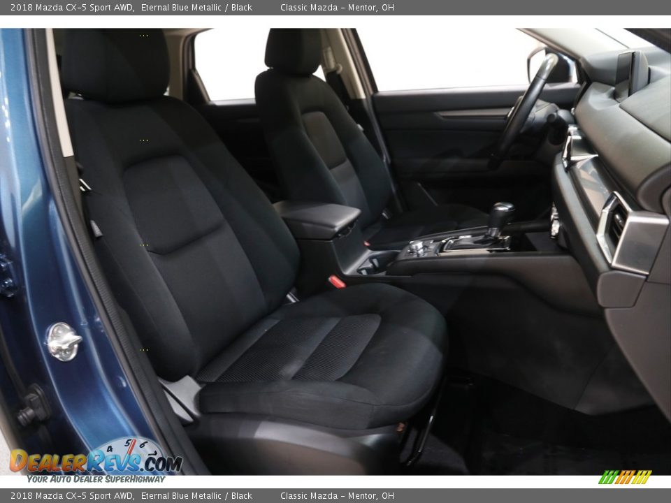 2018 Mazda CX-5 Sport AWD Eternal Blue Metallic / Black Photo #13