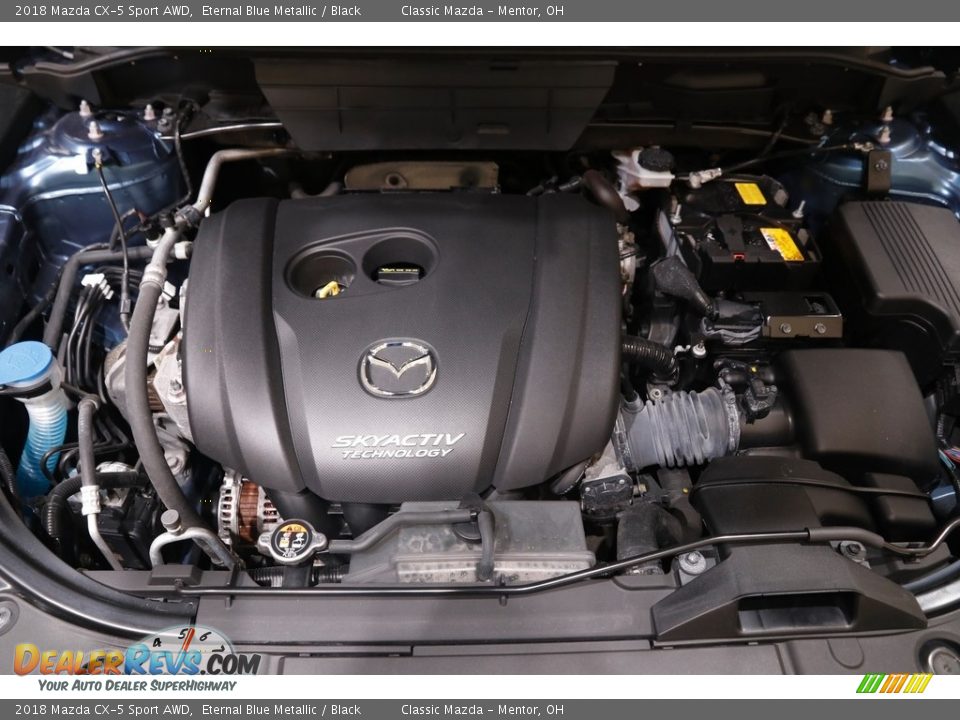 2018 Mazda CX-5 Sport AWD Eternal Blue Metallic / Black Photo #17
