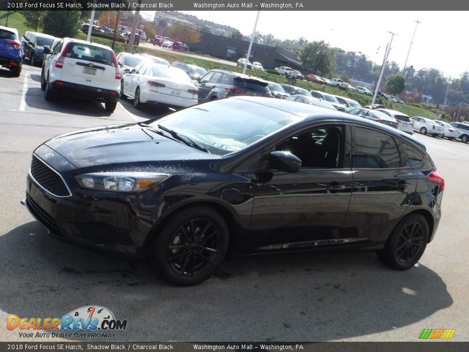 2018 Ford Focus SE Hatch Shadow Black / Charcoal Black Photo #5