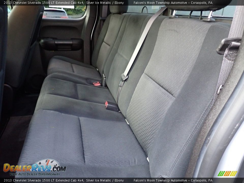 2013 Chevrolet Silverado 1500 LT Extended Cab 4x4 Silver Ice Metallic / Ebony Photo #18