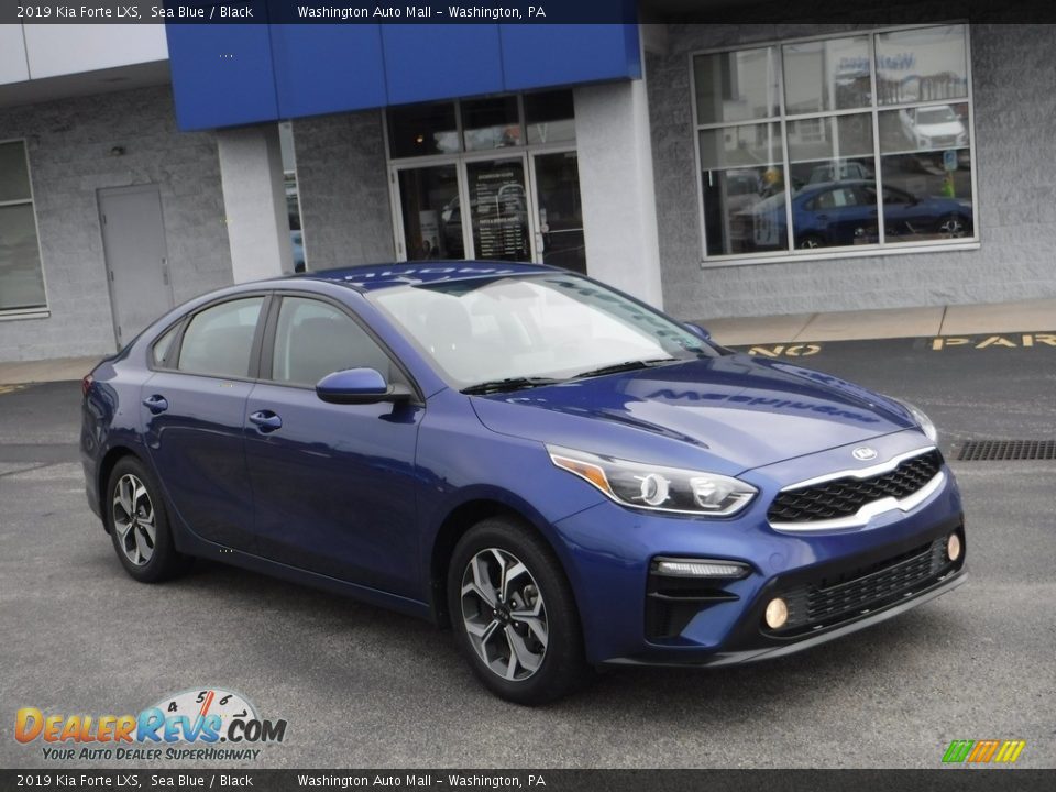 2019 Kia Forte LXS Sea Blue / Black Photo #1