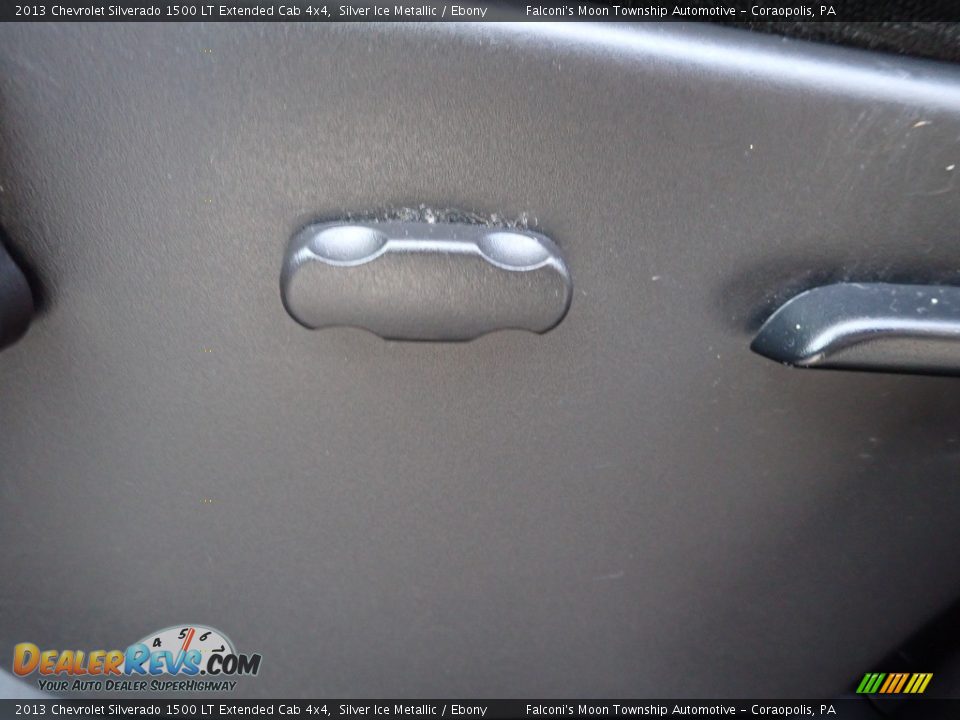 2013 Chevrolet Silverado 1500 LT Extended Cab 4x4 Silver Ice Metallic / Ebony Photo #21
