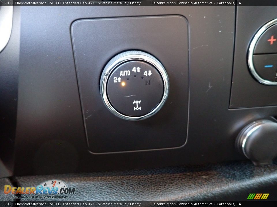 2013 Chevrolet Silverado 1500 LT Extended Cab 4x4 Silver Ice Metallic / Ebony Photo #24
