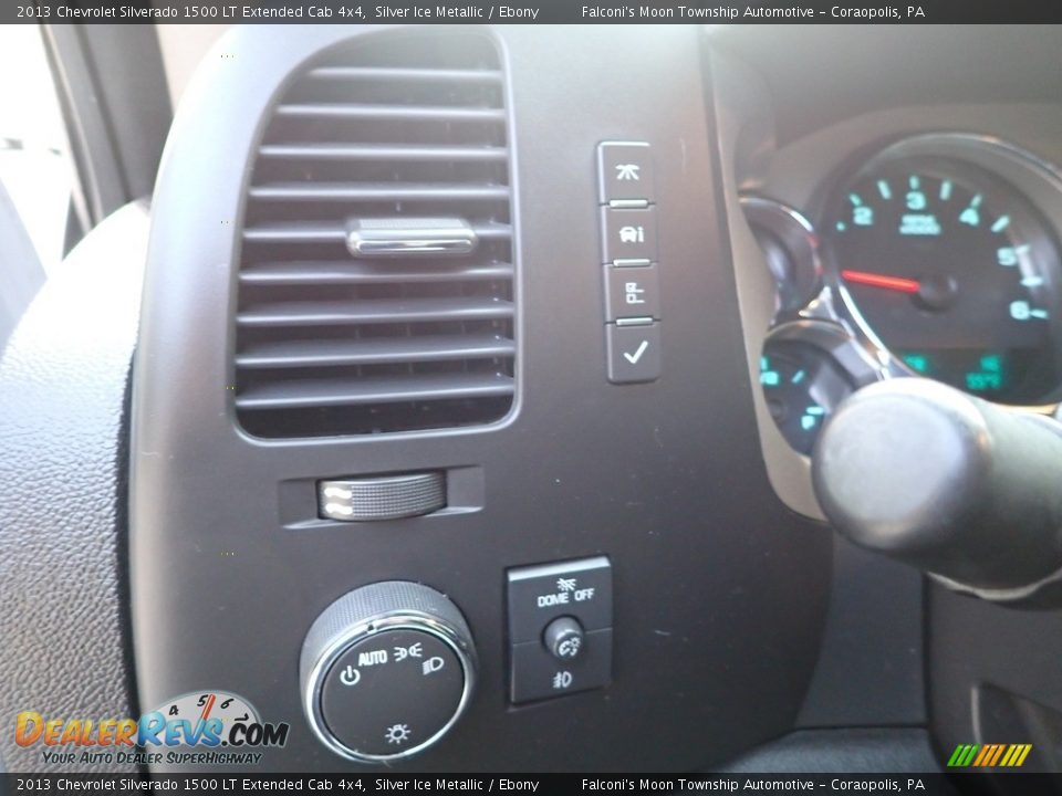 2013 Chevrolet Silverado 1500 LT Extended Cab 4x4 Silver Ice Metallic / Ebony Photo #25