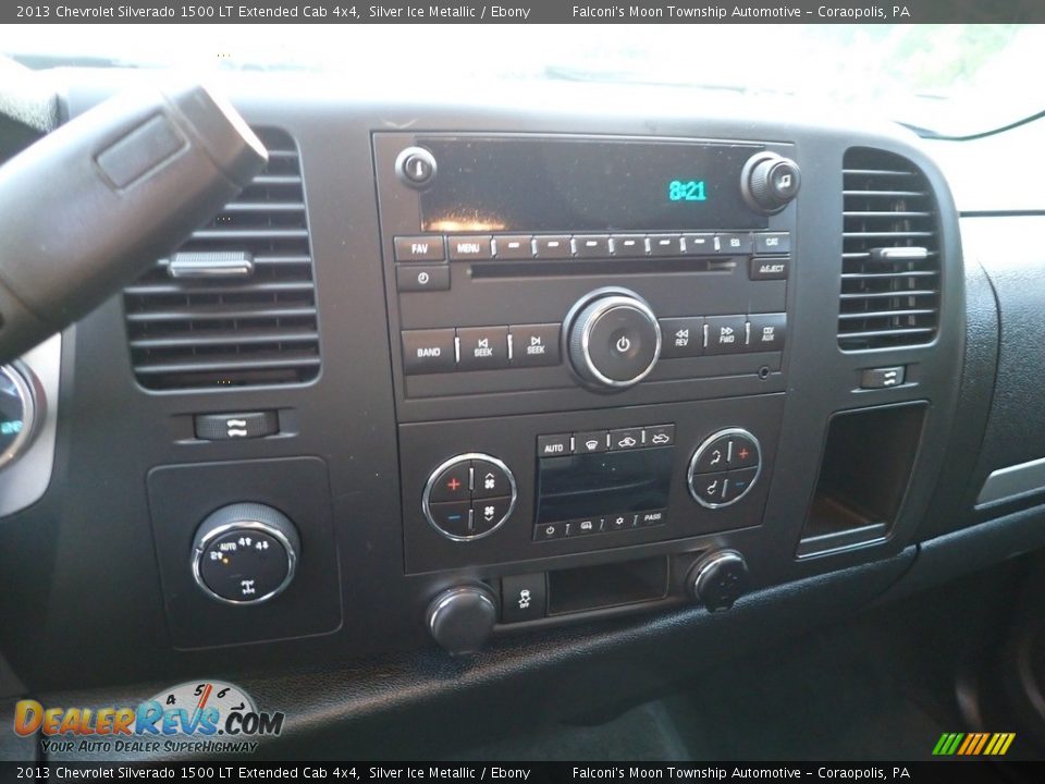 2013 Chevrolet Silverado 1500 LT Extended Cab 4x4 Silver Ice Metallic / Ebony Photo #26