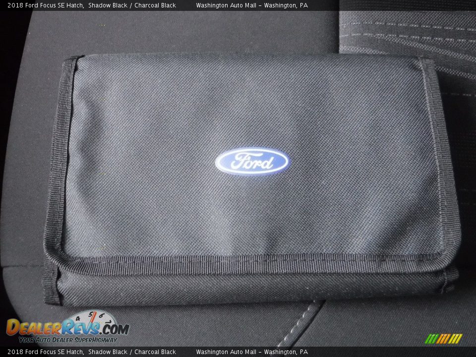 2018 Ford Focus SE Hatch Shadow Black / Charcoal Black Photo #25