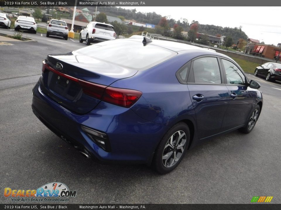 2019 Kia Forte LXS Sea Blue / Black Photo #8