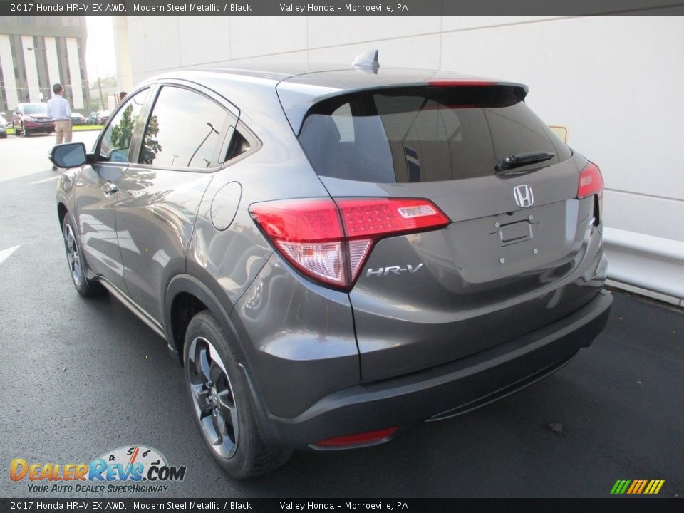 2017 Honda HR-V EX AWD Modern Steel Metallic / Black Photo #3