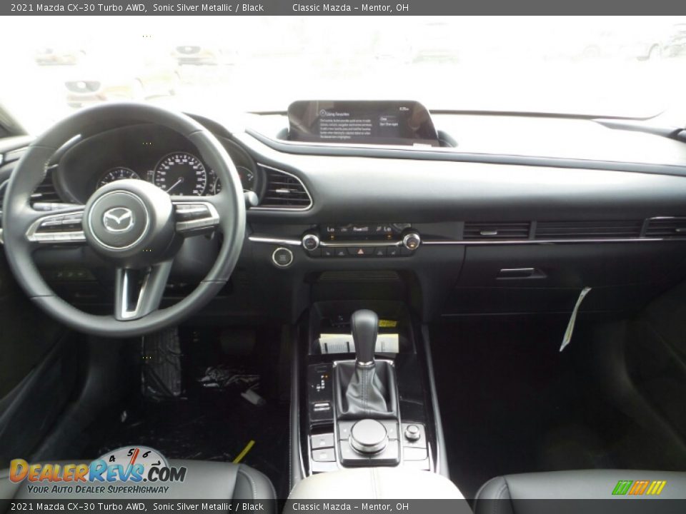 2021 Mazda CX-30 Turbo AWD Sonic Silver Metallic / Black Photo #3