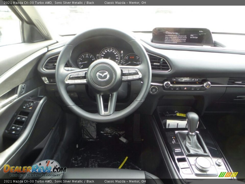 2021 Mazda CX-30 Turbo AWD Sonic Silver Metallic / Black Photo #4