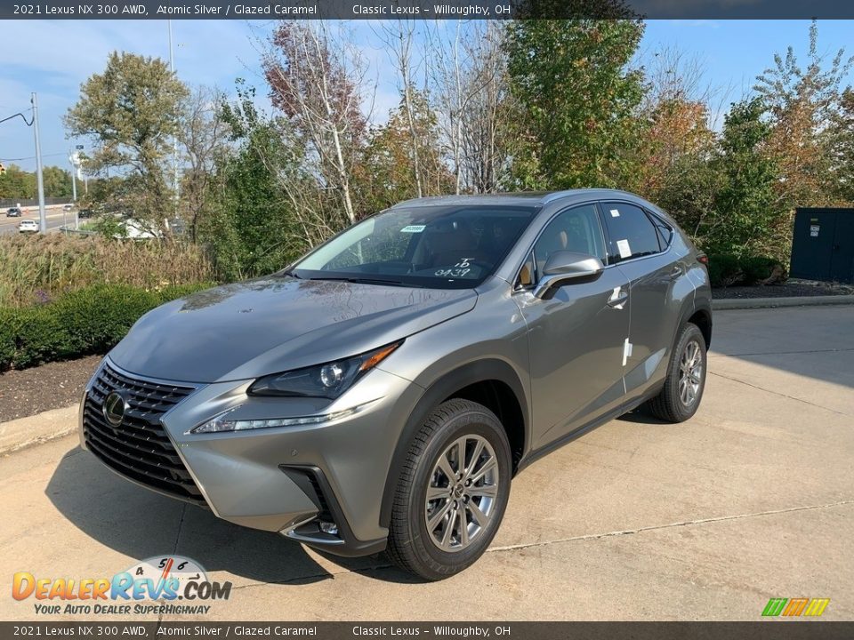 2021 Lexus NX 300 AWD Atomic Silver / Glazed Caramel Photo #1