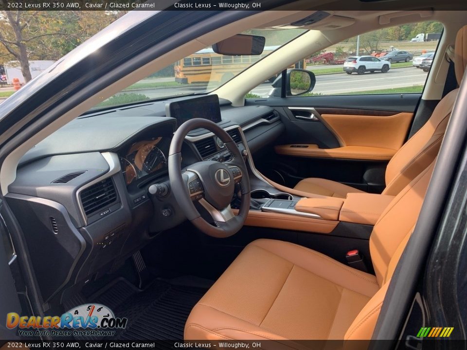 Glazed Caramel Interior - 2022 Lexus RX 350 AWD Photo #2