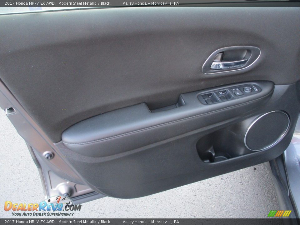 2017 Honda HR-V EX AWD Modern Steel Metallic / Black Photo #11