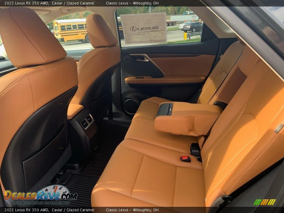 Rear Seat of 2022 Lexus RX 350 AWD Photo #3