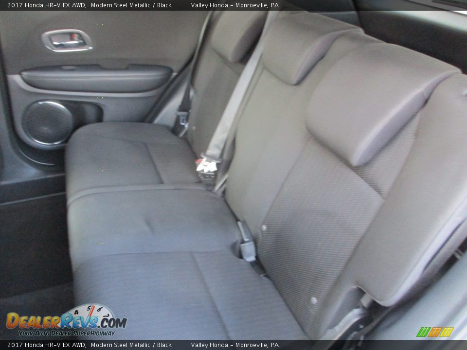 2017 Honda HR-V EX AWD Modern Steel Metallic / Black Photo #14