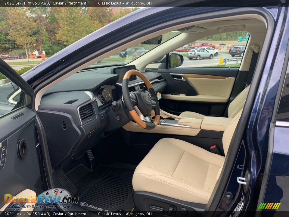 Parchment Interior - 2021 Lexus RX 350 AWD Photo #2