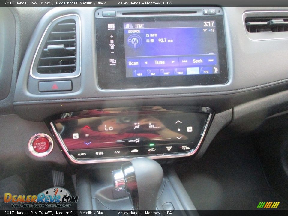 2017 Honda HR-V EX AWD Modern Steel Metallic / Black Photo #16