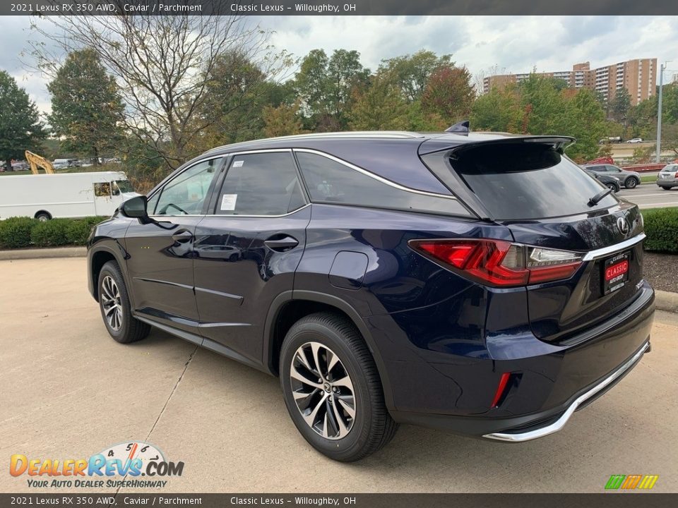 2021 Lexus RX 350 AWD Caviar / Parchment Photo #4