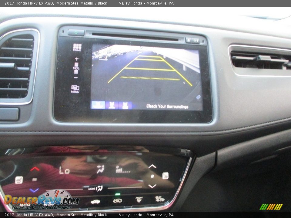 2017 Honda HR-V EX AWD Modern Steel Metallic / Black Photo #17