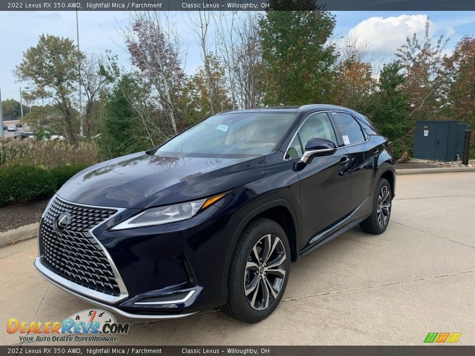 Front 3/4 View of 2022 Lexus RX 350 AWD Photo #1