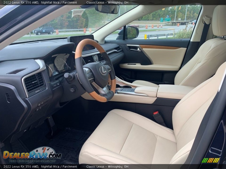 Parchment Interior - 2022 Lexus RX 350 AWD Photo #2