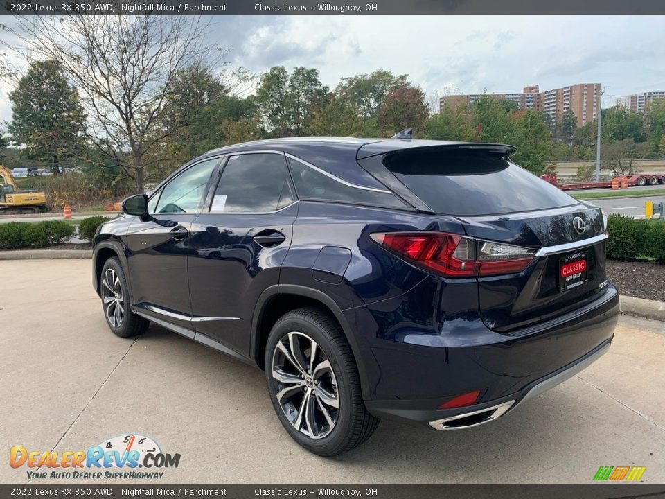 2022 Lexus RX 350 AWD Nightfall Mica / Parchment Photo #4