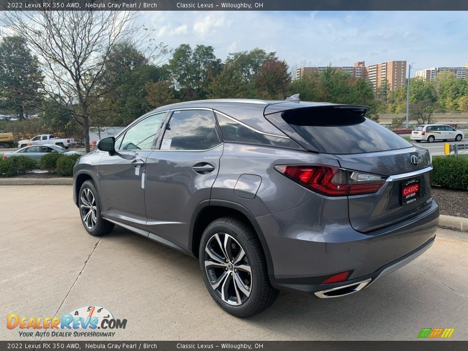 2022 Lexus RX 350 AWD Nebula Gray Pearl / Birch Photo #4