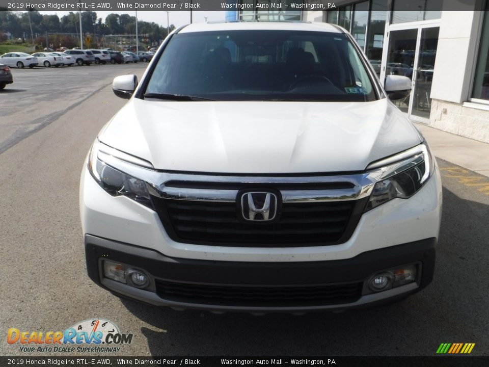 2019 Honda Ridgeline RTL-E AWD White Diamond Pearl / Black Photo #6