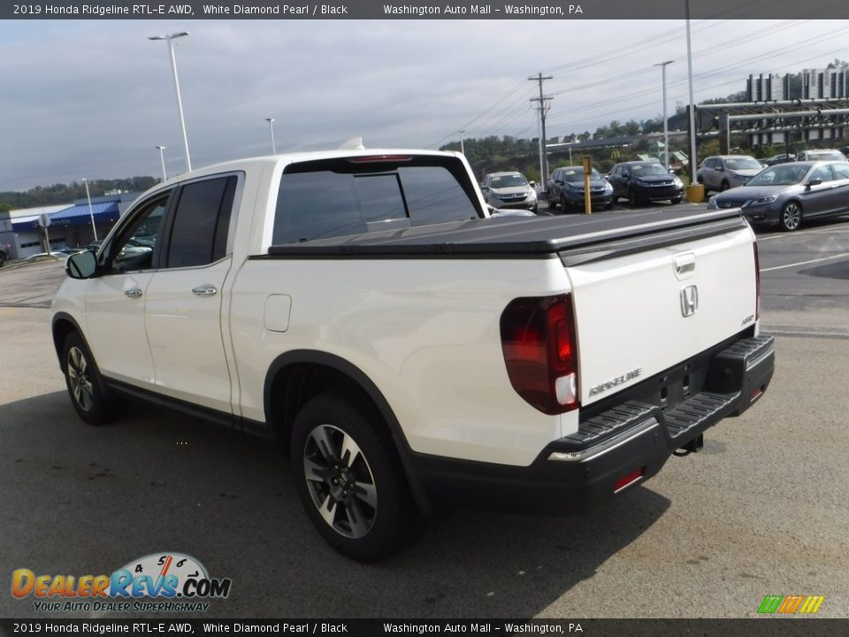 2019 Honda Ridgeline RTL-E AWD White Diamond Pearl / Black Photo #9