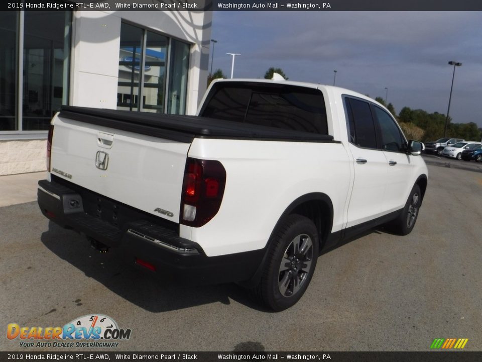 2019 Honda Ridgeline RTL-E AWD White Diamond Pearl / Black Photo #13