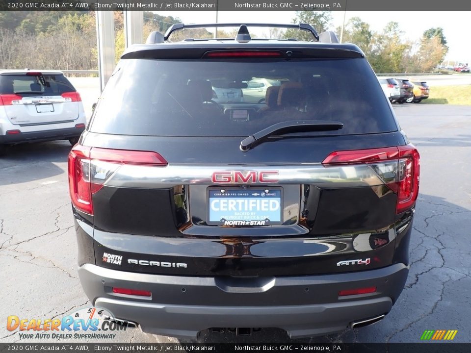 2020 GMC Acadia AT4 AWD Ebony Twilight Metallic / Jet Black/Kalahari Photo #9