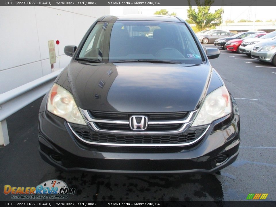 2010 Honda CR-V EX AWD Crystal Black Pearl / Black Photo #9