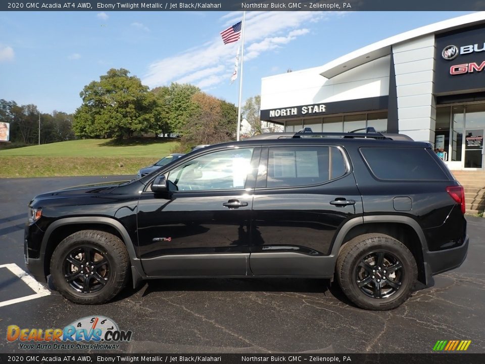 2020 GMC Acadia AT4 AWD Ebony Twilight Metallic / Jet Black/Kalahari Photo #12