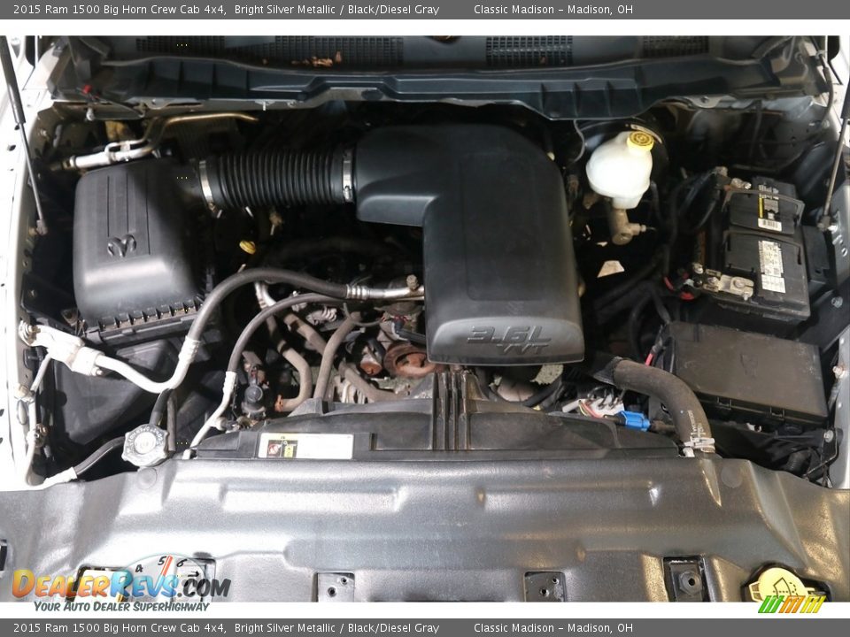 2015 Ram 1500 Big Horn Crew Cab 4x4 3.6 Liter DOHC 24-Valve VVT Pentastar V6 Engine Photo #20