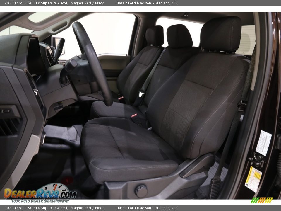 2020 Ford F150 STX SuperCrew 4x4 Magma Red / Black Photo #5