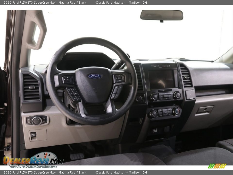 2020 Ford F150 STX SuperCrew 4x4 Magma Red / Black Photo #6