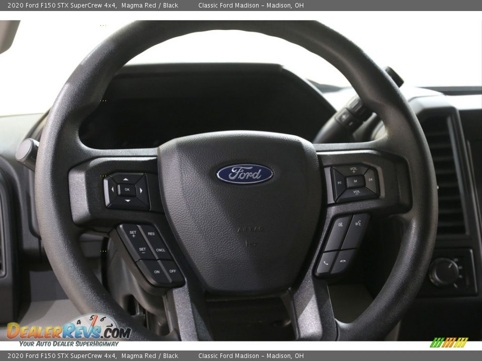 2020 Ford F150 STX SuperCrew 4x4 Magma Red / Black Photo #7