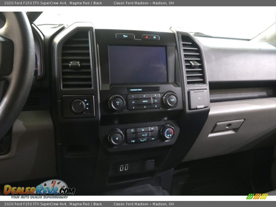 2020 Ford F150 STX SuperCrew 4x4 Magma Red / Black Photo #9