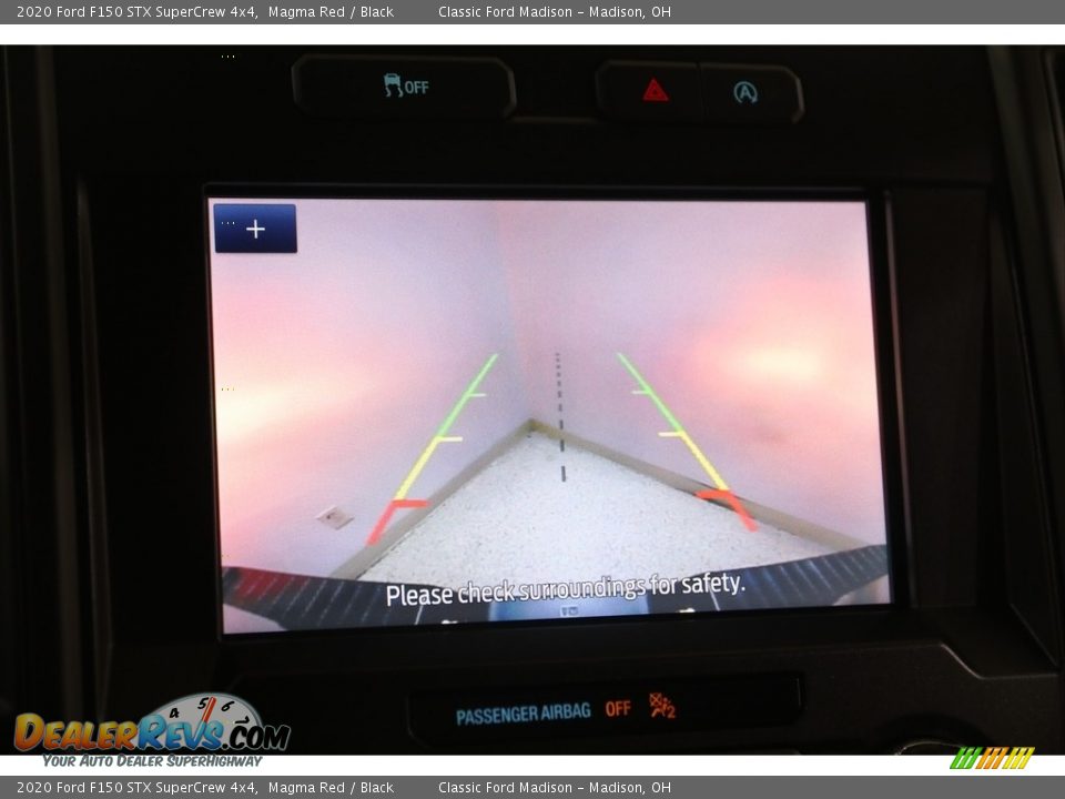 2020 Ford F150 STX SuperCrew 4x4 Magma Red / Black Photo #11
