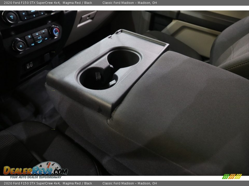 2020 Ford F150 STX SuperCrew 4x4 Magma Red / Black Photo #13